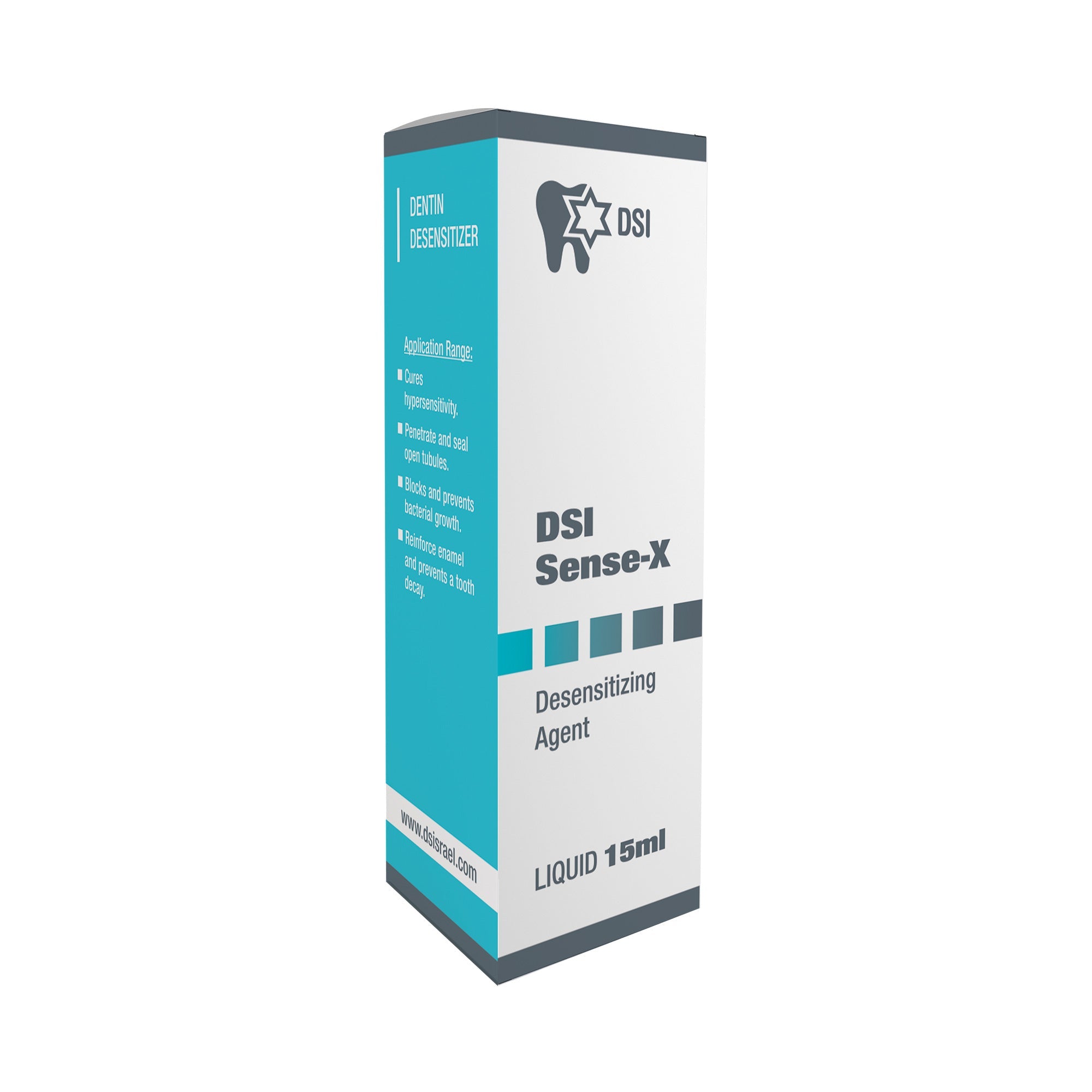 DSI Sense-X Desensitizer Reducing Teeth Sensitivity (Pain Relief) 15 ml (0.5oz)