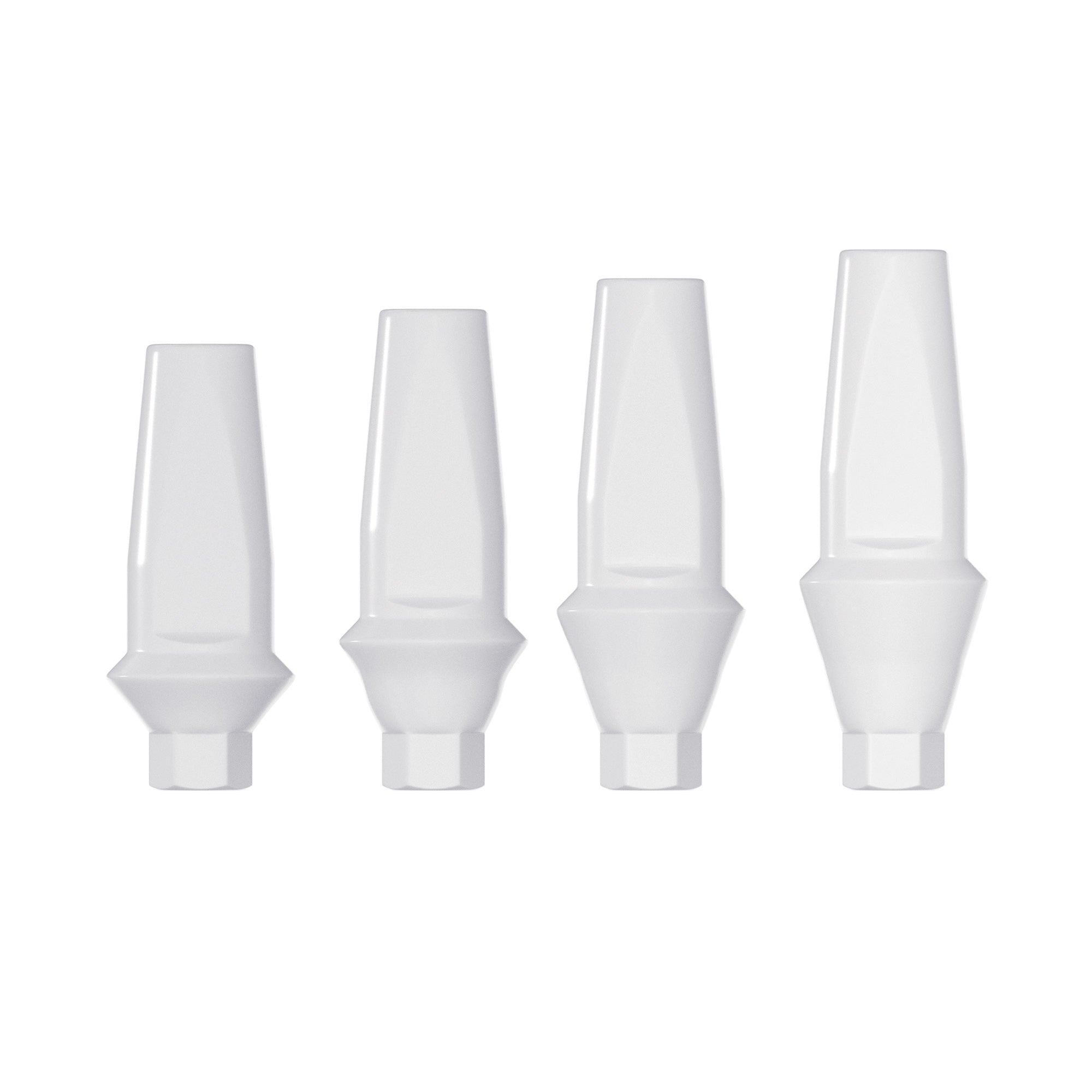 DSI Temporary Straight PEEK Abutment 4.75mm- Conical Connection NP Ø3.5mm