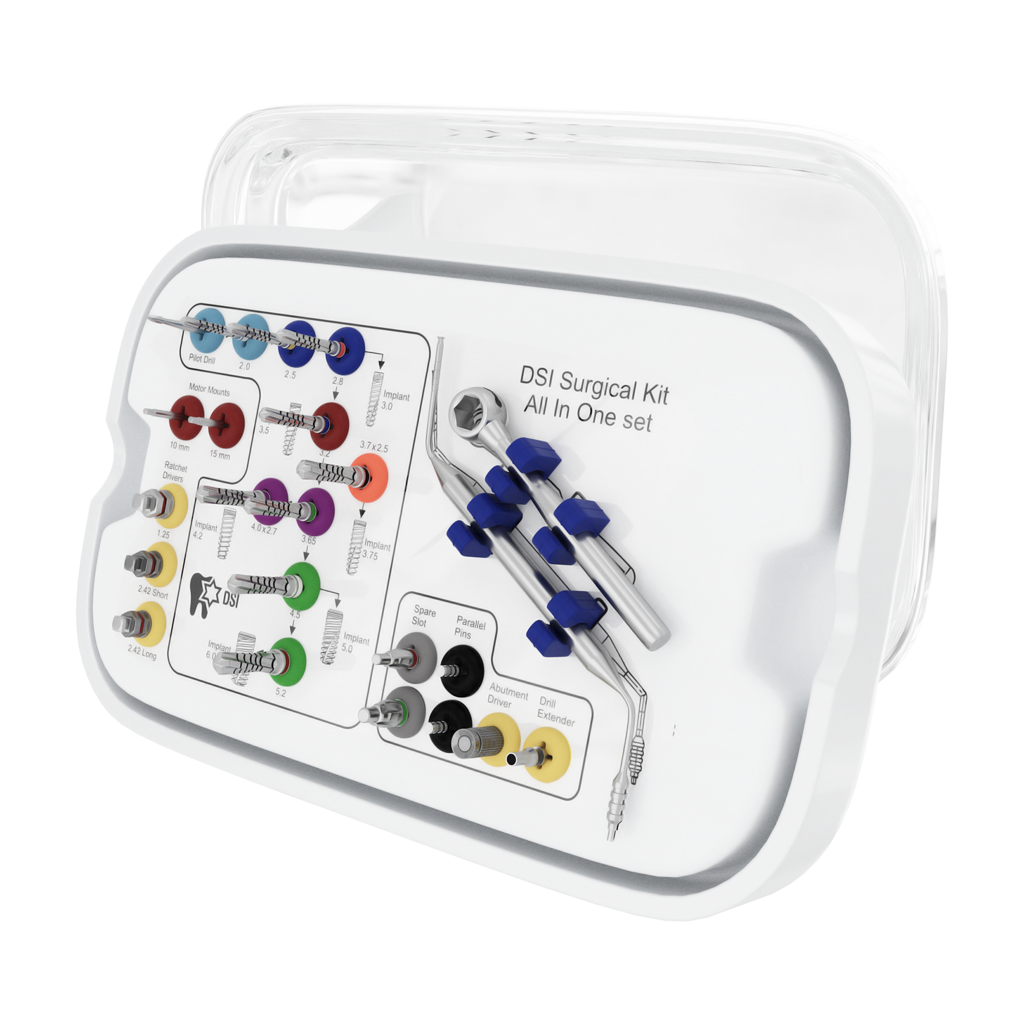 DSI SK004 Premium All-in-one Surgical Kit For Implant Placement