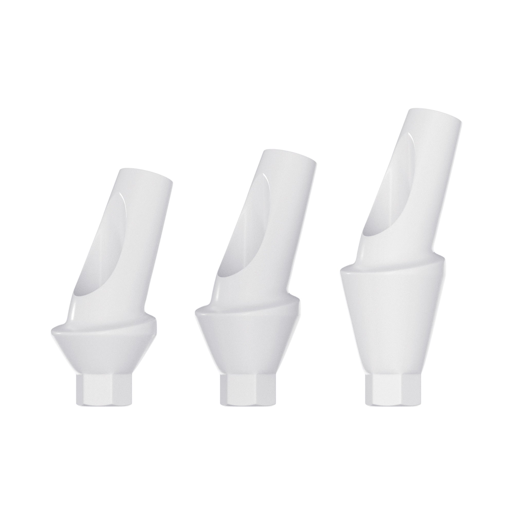 DSI Temporary Angulated 15° PEEK Abutment 3.8mm - Conical Connection RP Ø4.3-5.0mm