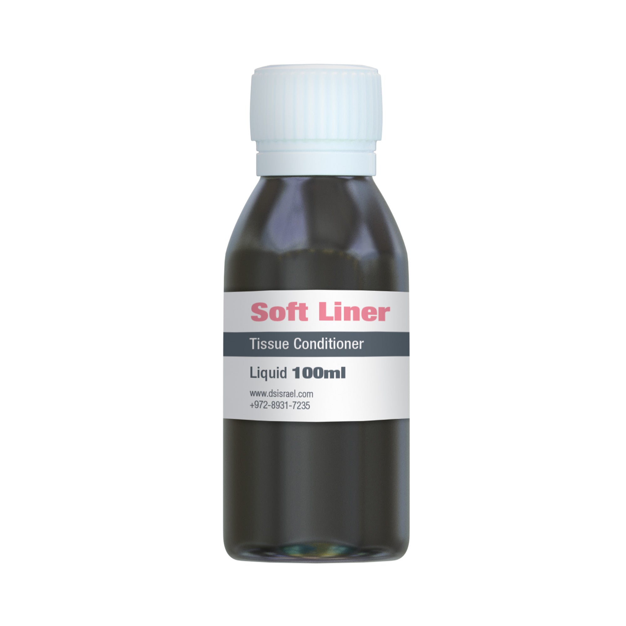 DSI Soft Liner Resin For Dentures Tissue Conditioner 2x50g + 100ml