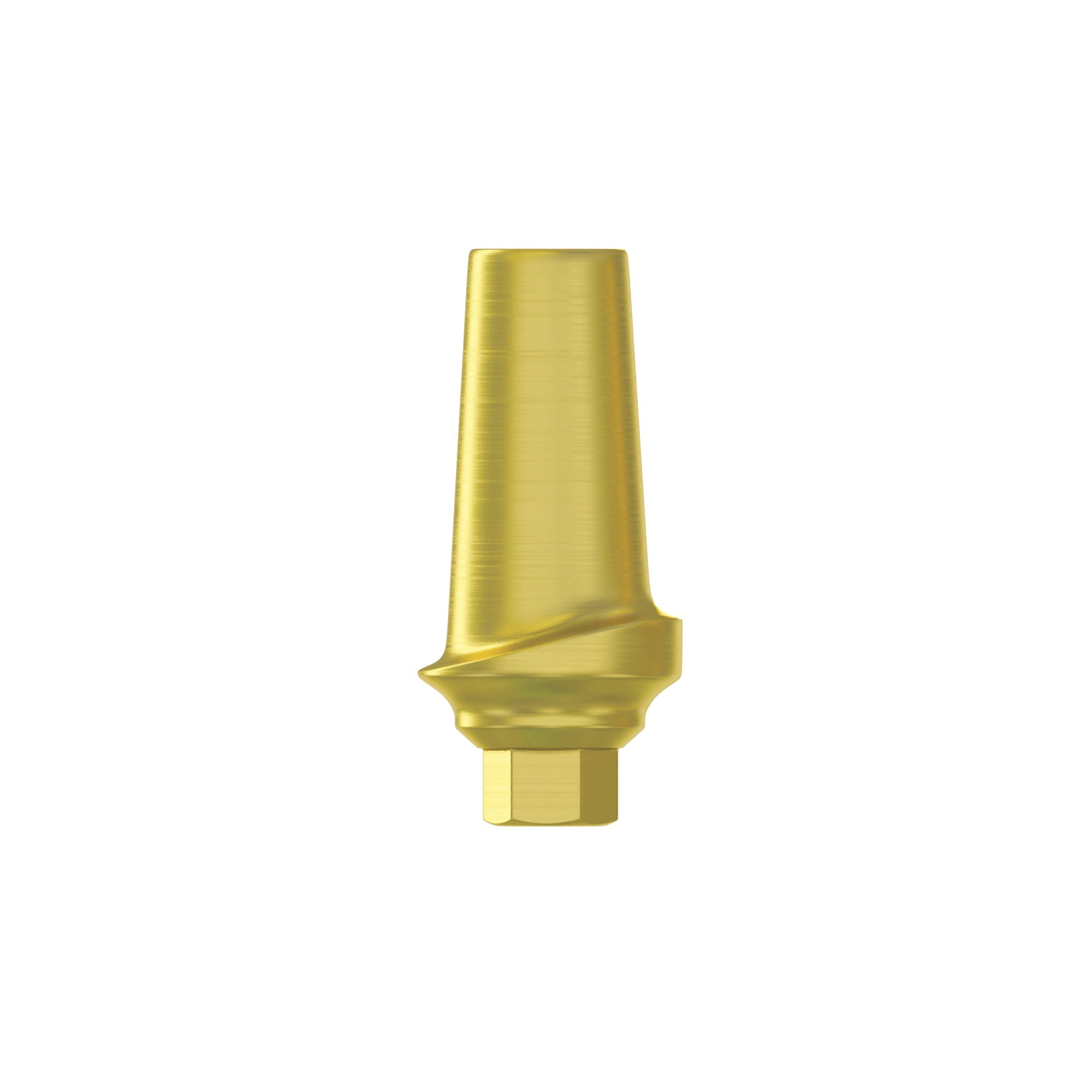 DSI Titanium Concave Straight Abutment Ø5.0mm - Internal Hex Ø2.42mm