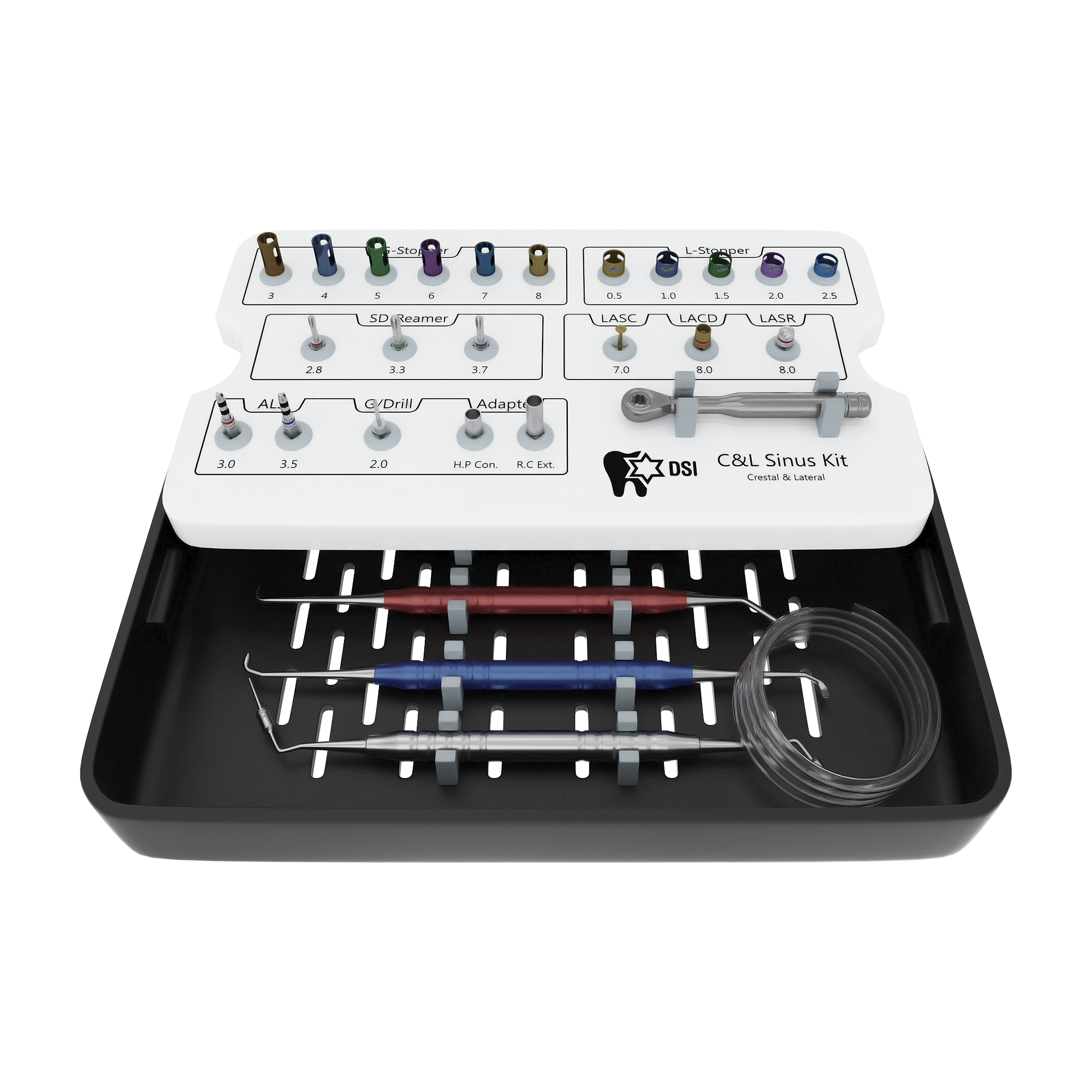 DSI C&L Sinus Kit Crestal and Lateral Sinus Lifting Approaches