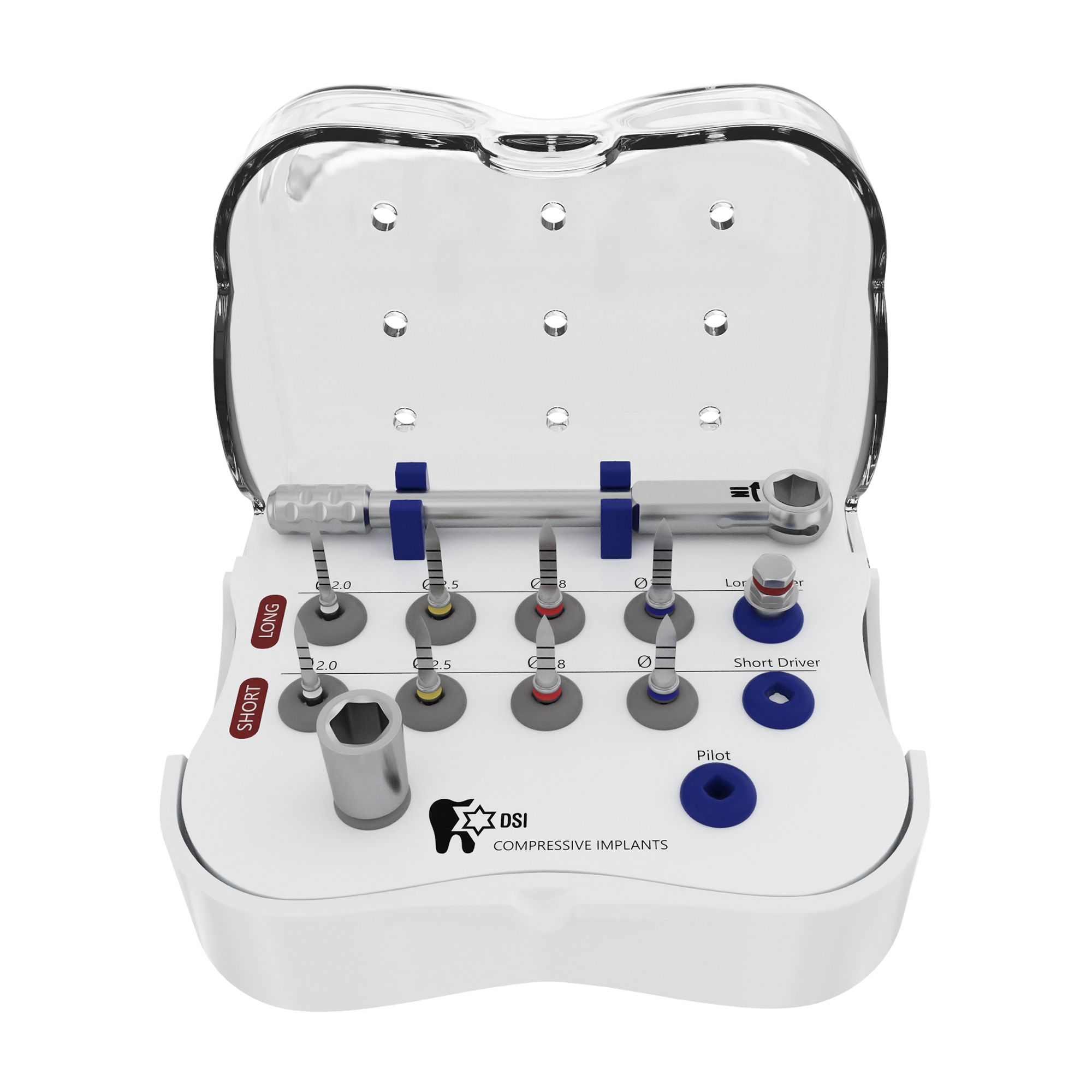 DSI SK001(M/R) Surgical Kit For MCB/ROOT One-piece Implants