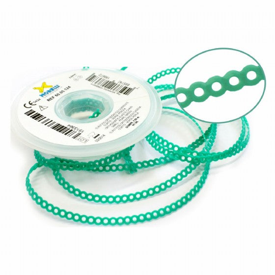 Morelli Orthodontic Elastic Power Pearl Green 1.5m