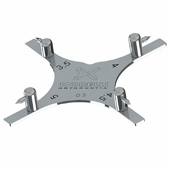 Morelli Boone Gauge Orthodontic Bracket Positioner Star