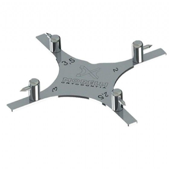 Morelli Boone Gauge Orthodontic Bracket Positioner Star