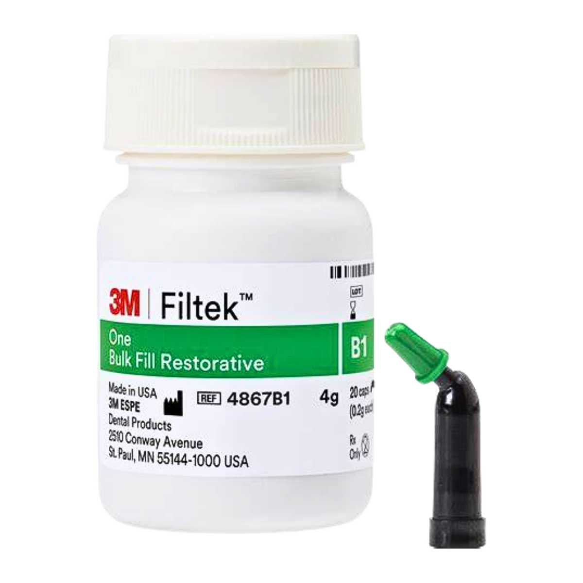 3M Filtek One Bulk Fill Composite for Reconstructions 20 Capsules