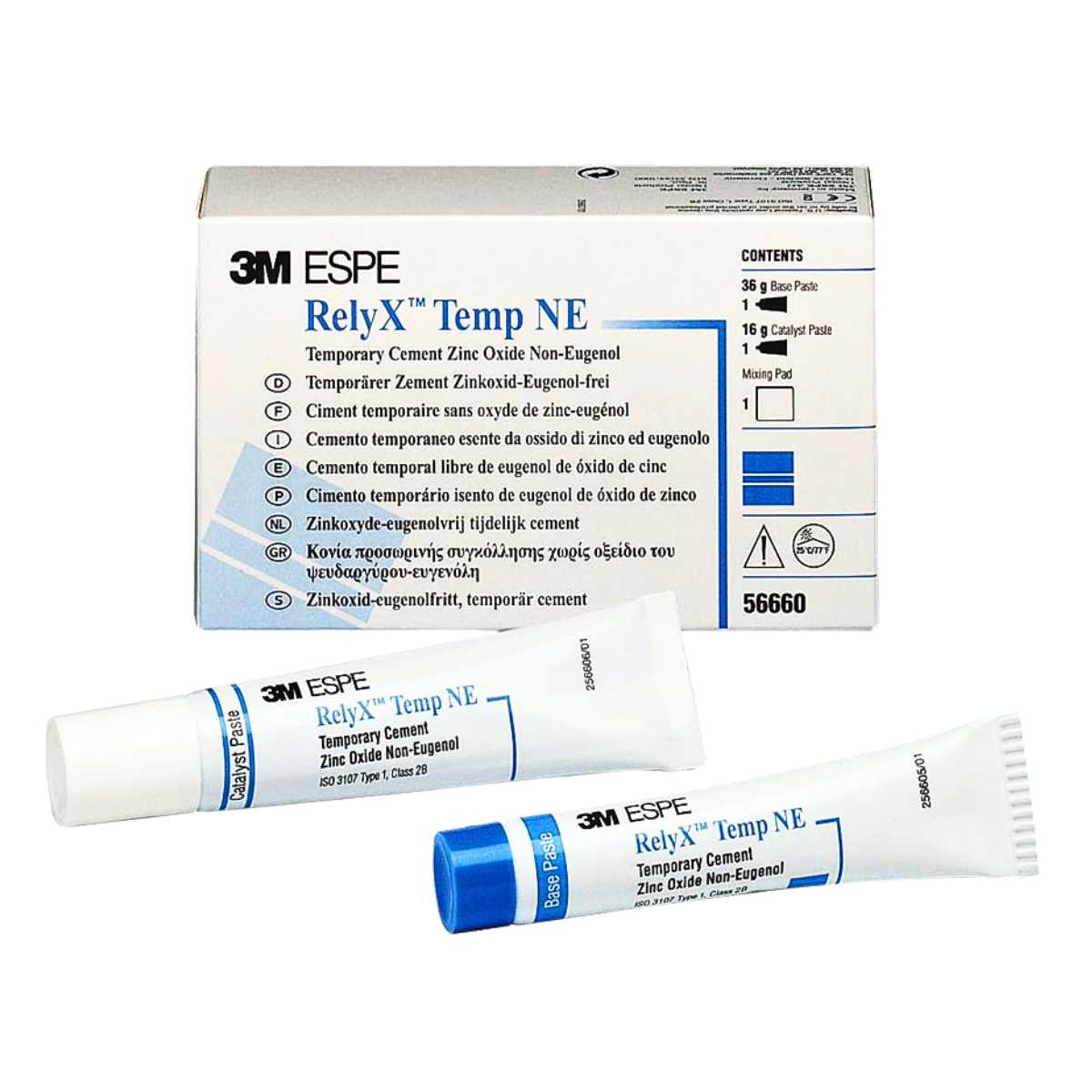 3M RelyX Temp NE Zinc Oxide Non-Eugenol Temporary Cement Kit 43g