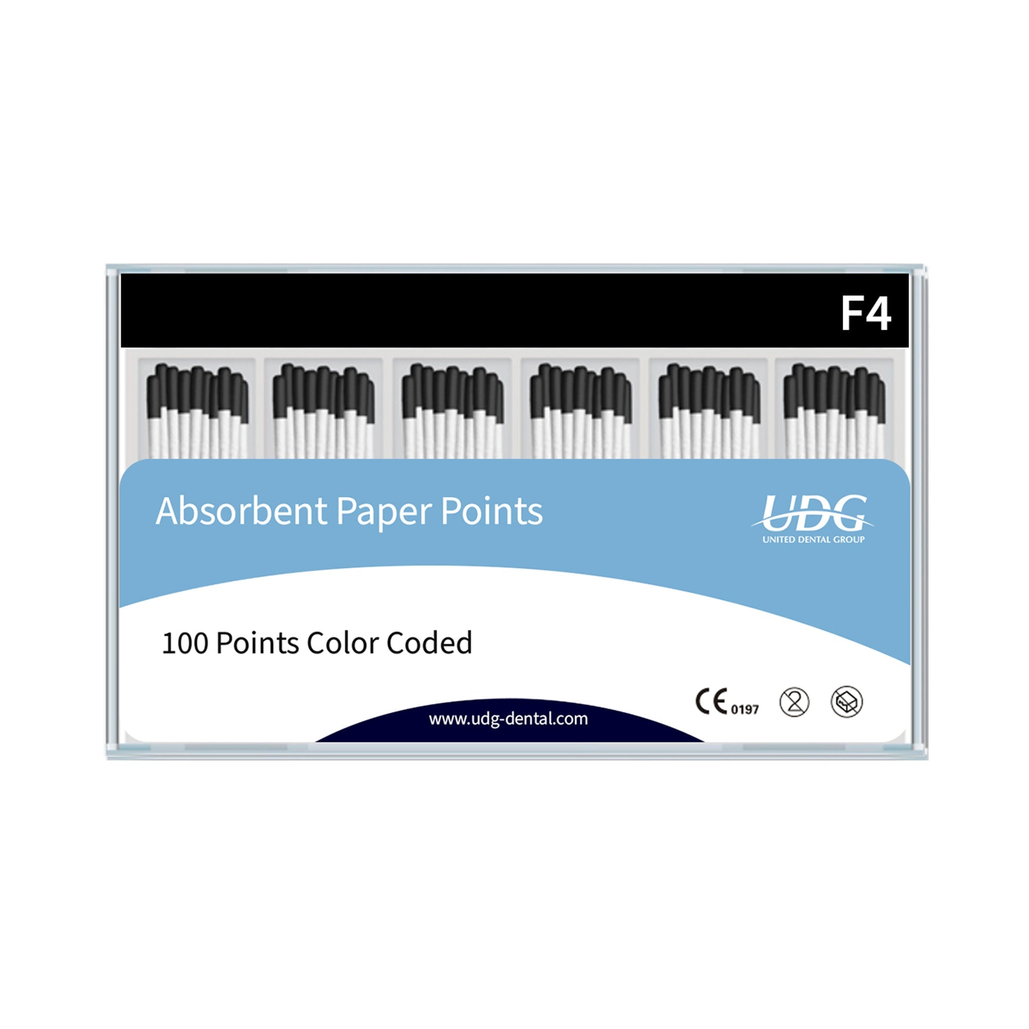 UDG Absorbent Paper Points for Protaper System 100 pcs