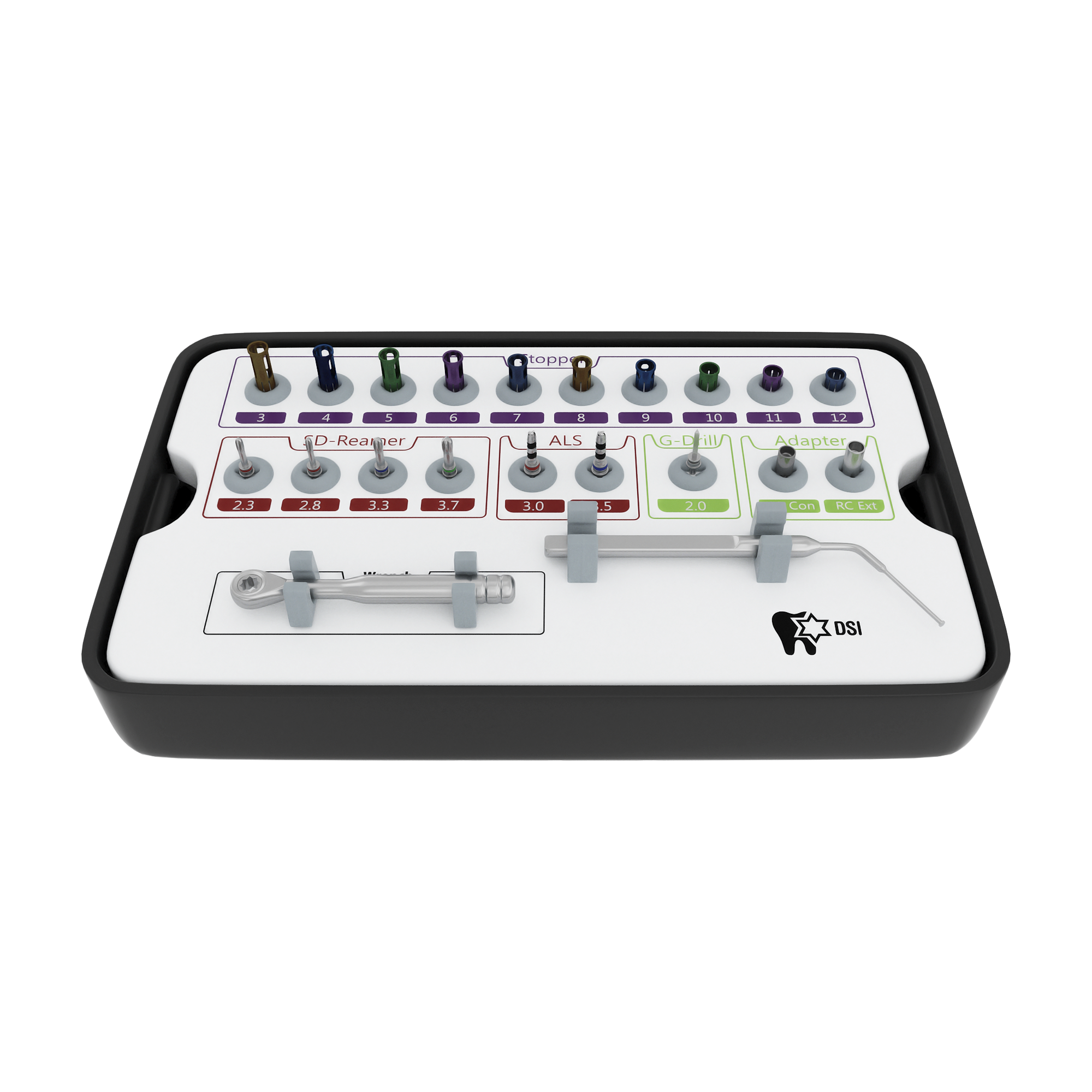 DSI Toca Aqua Kit Sinus Lifting Crestal Approach Liquid Pressure Membrane Rise