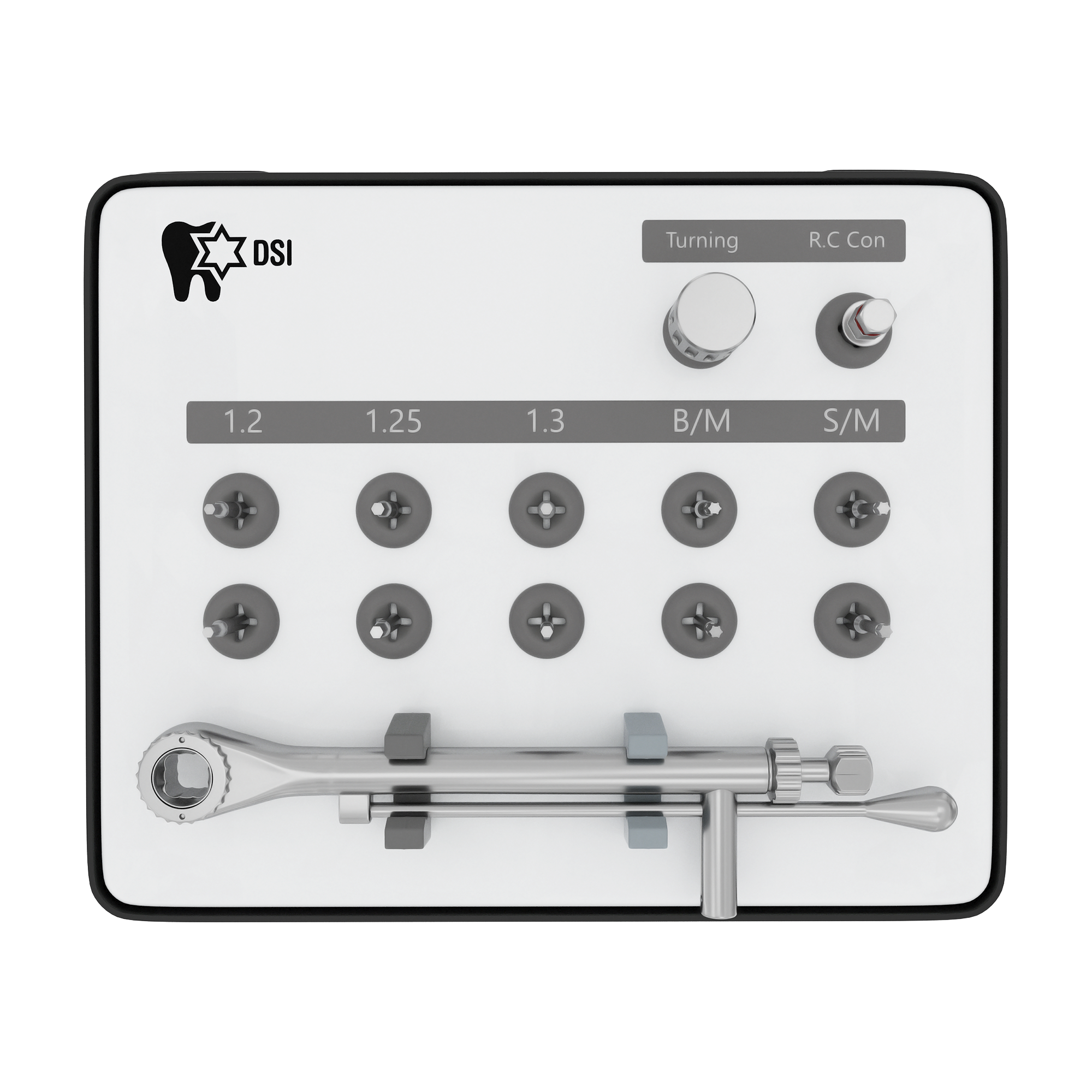 DSI Universal Prosthetic Driver Kit For Abutments of Different Platforms