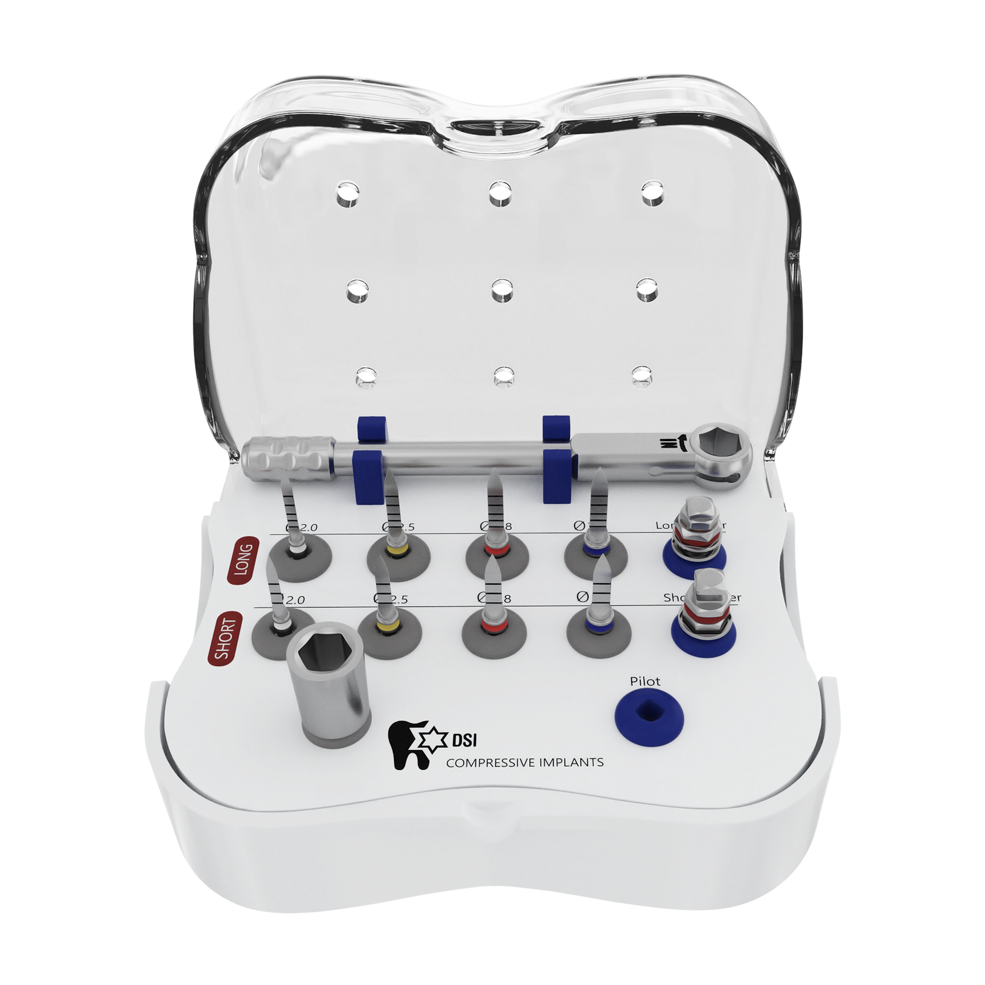 DSI SK001(M/R) Surgical Kit For MCB/ROOT One-piece Implants