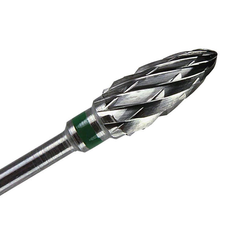 Wilson Cross Cut Flame Coarse Carbide Bur - 12.0mm