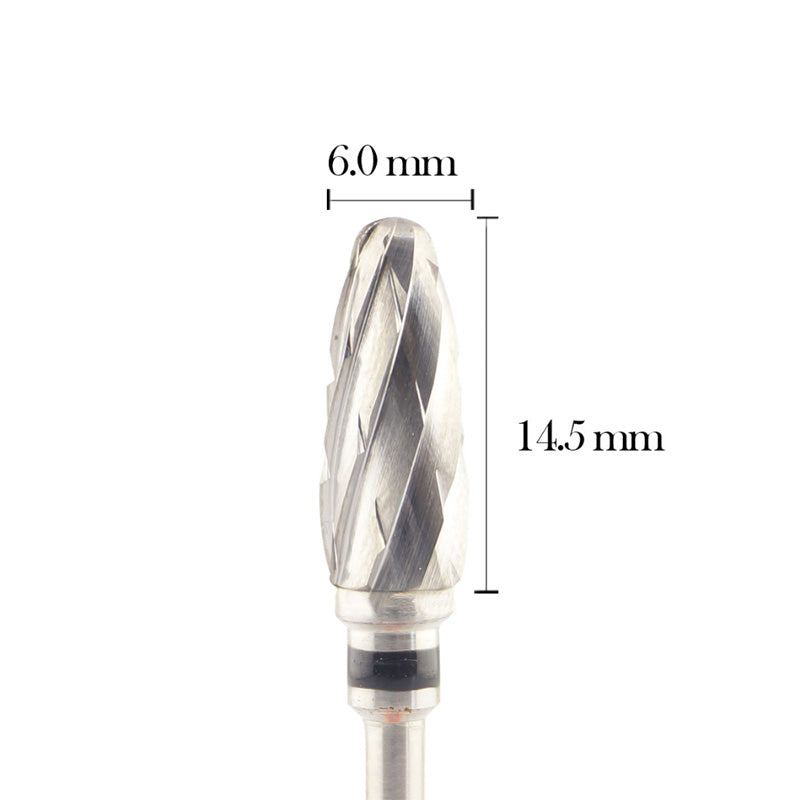 Wilson Cross Cut Flame Super Coarse Carbide Bur - 14.5mm