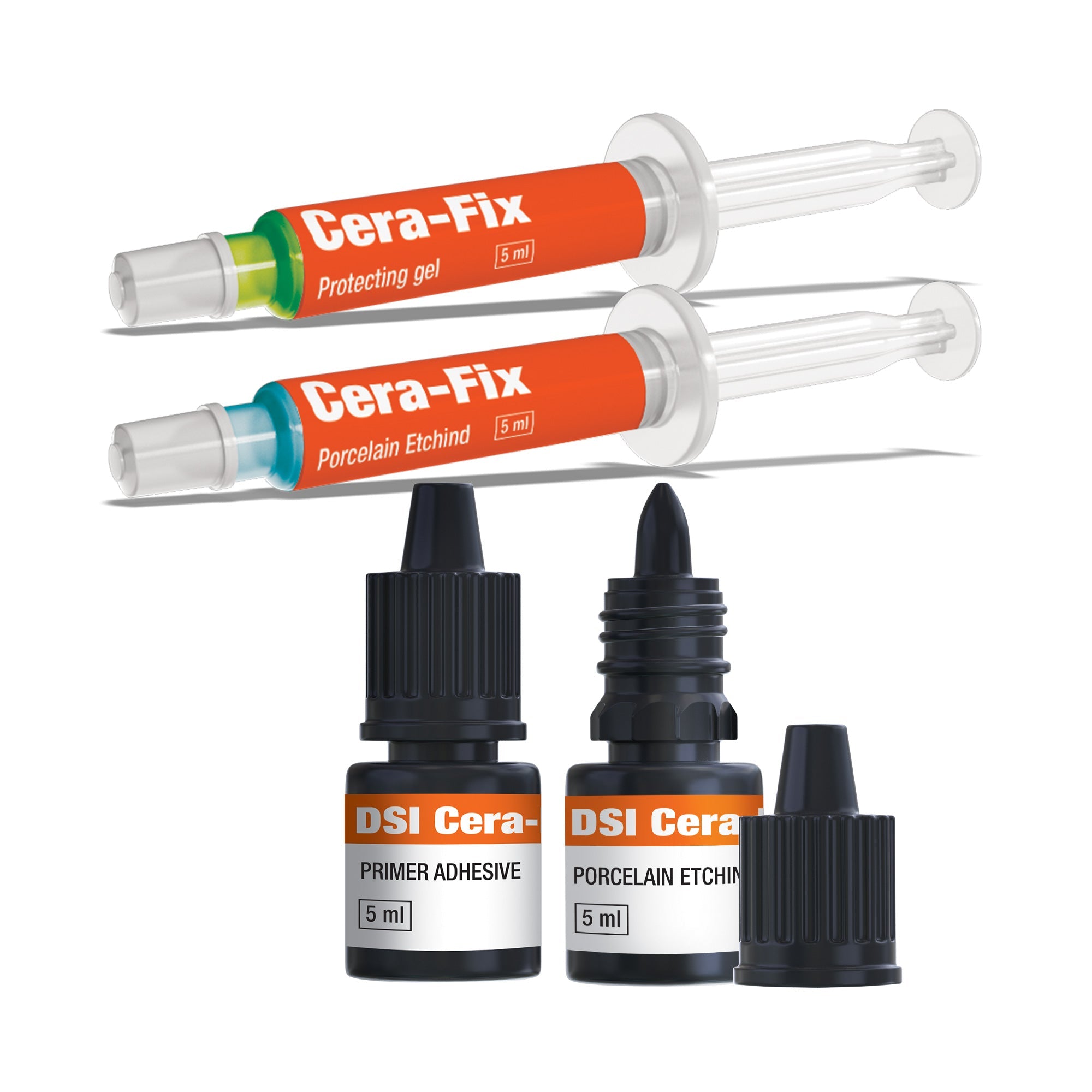 DSI Cera-Fix Repair Kit For Dental Porcelain & Ceramic Restorations