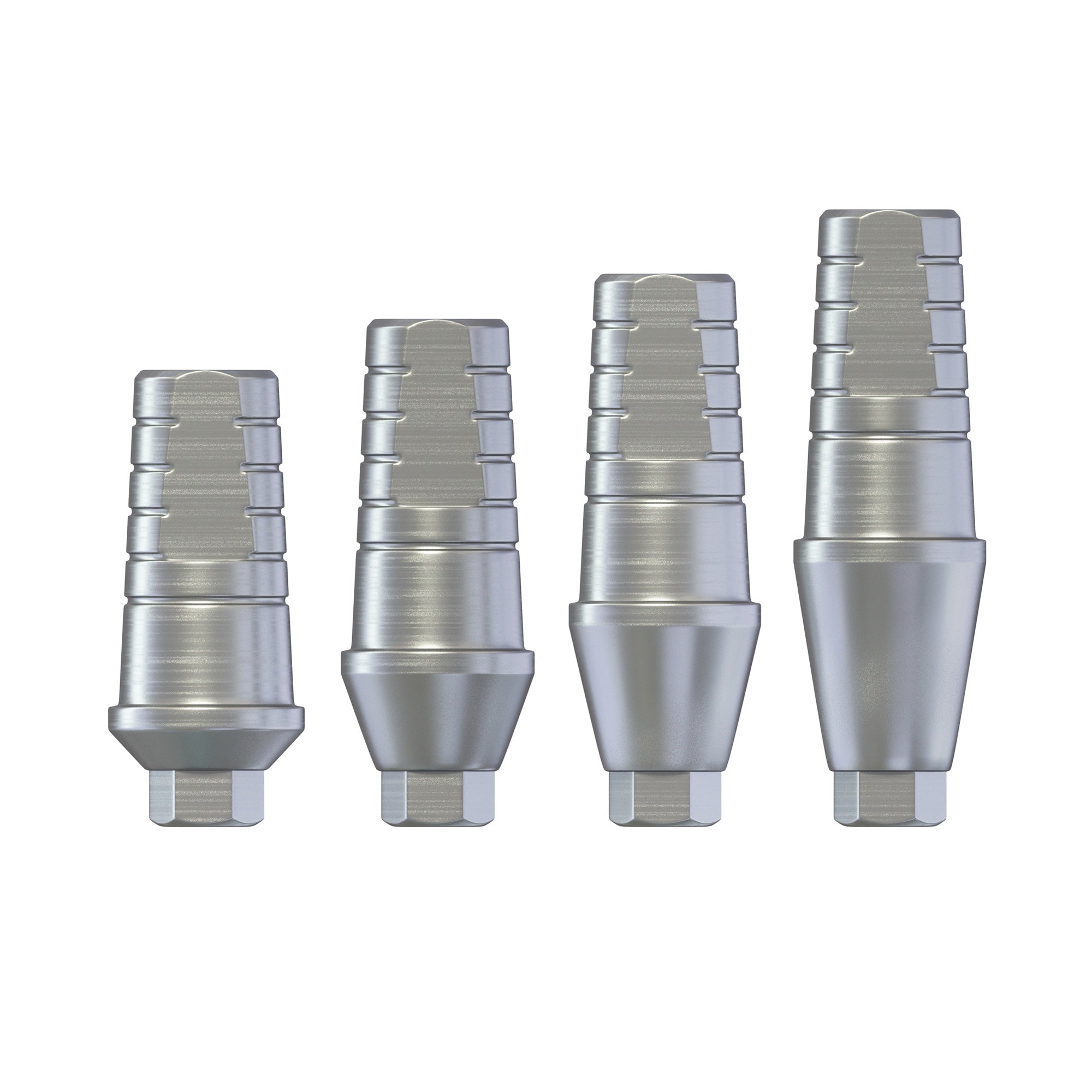 DSI Titanium Shoulder Straight Abutment Ø4.5mm - Internal Hex Ø2.42mm