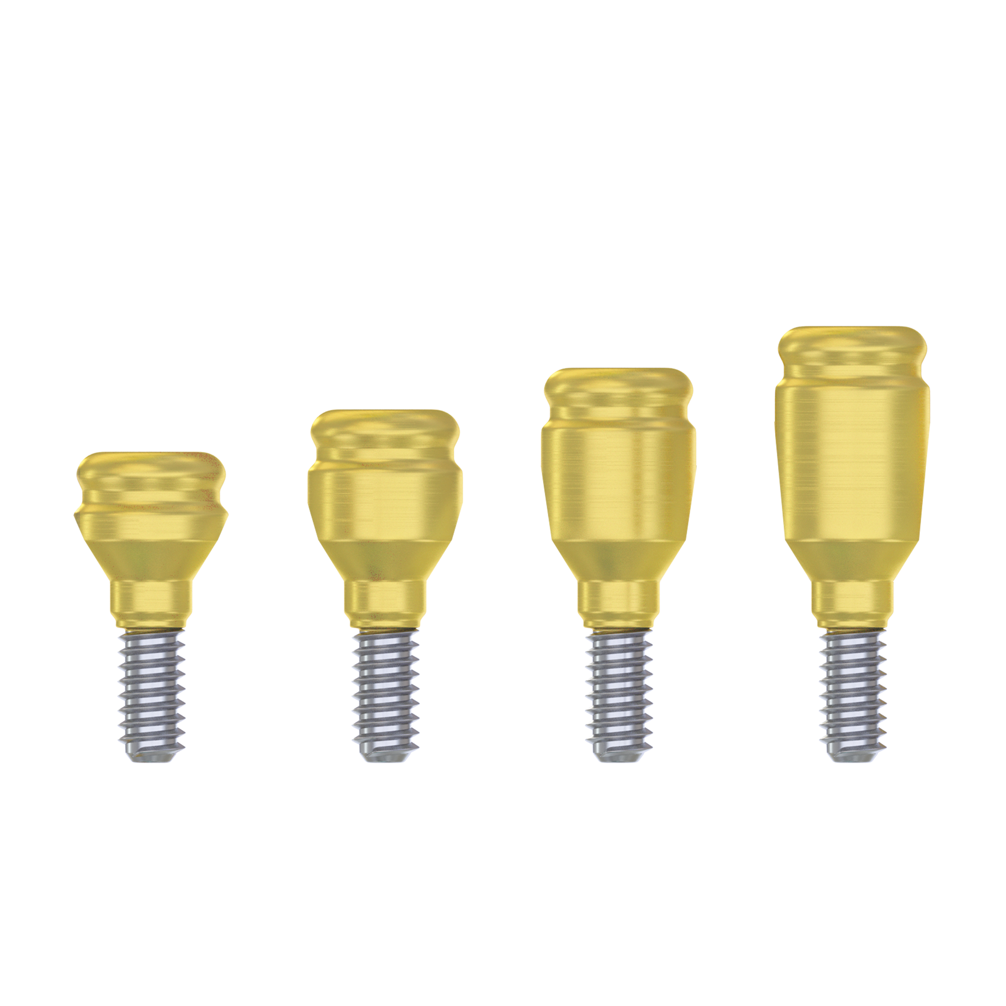 DSI NARROW Straight Loc-in Abutment 3.5mm  FULL SET- Internal Hex Ø2.00mm