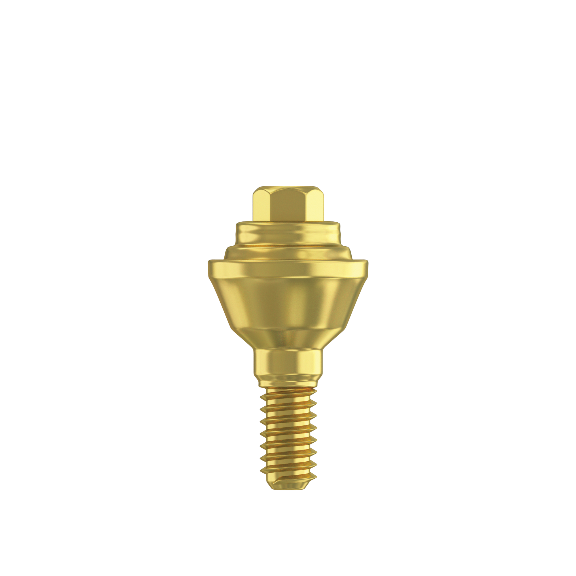 DSI Premium Straight Multi Unit Abutment Top Hex (M1.4) 4.9mm - Internal Hex Ø2.42mm