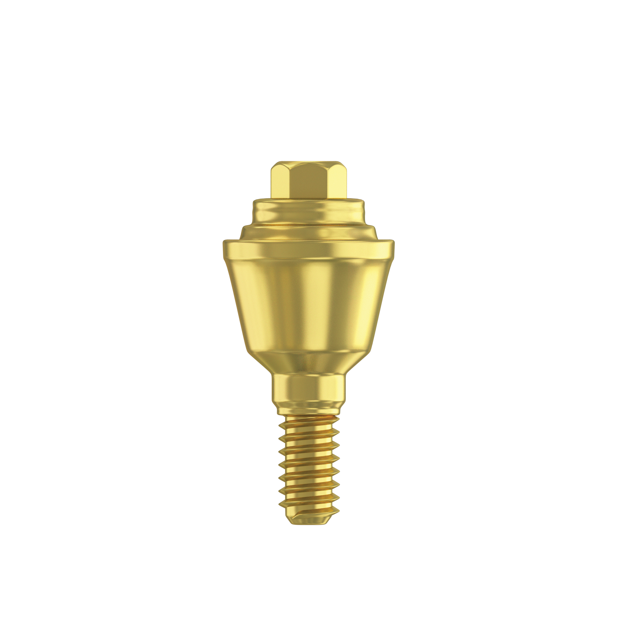 DSI Premium Straight Multi Unit Abutment Top Hex (M1.4) 4.9mm Full Set - Internal Hex Ø2.42mm