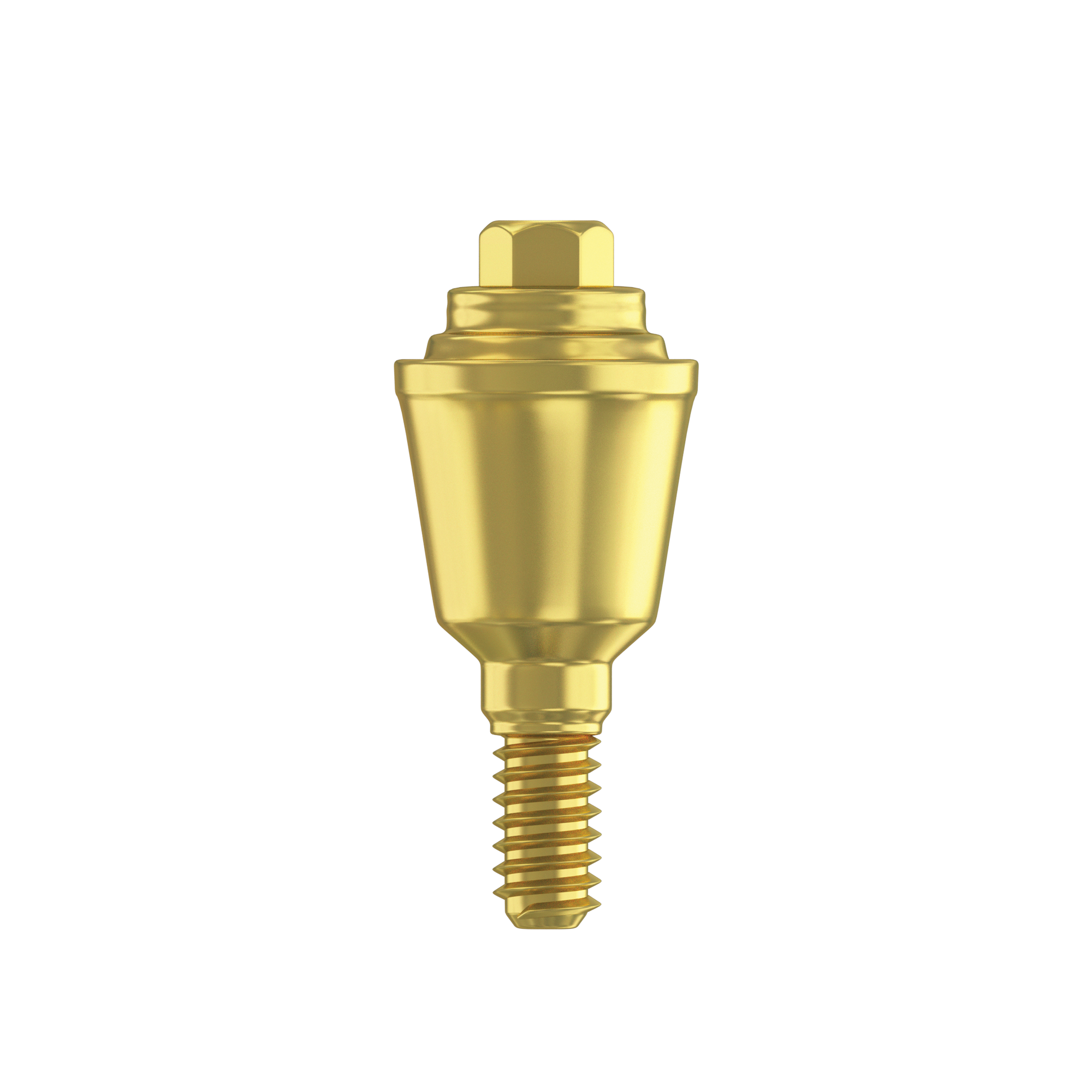 DSI Premium Straight Multi Unit Abutment Top Hex (M1.4) 4.9mm - Internal Hex Ø2.42mm