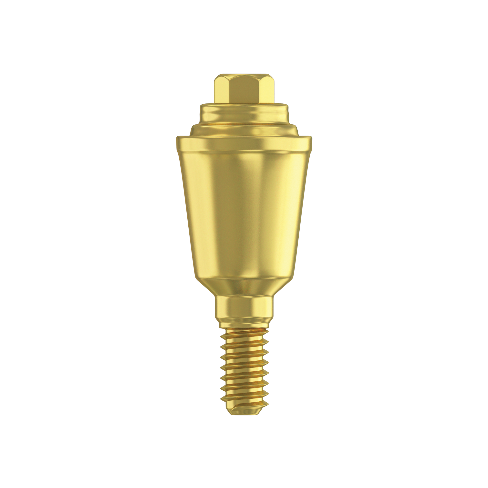 DSI Premium Straight Multi Unit Abutment Top Hex (M1.4) 4.9mm - Internal Hex Ø2.42mm