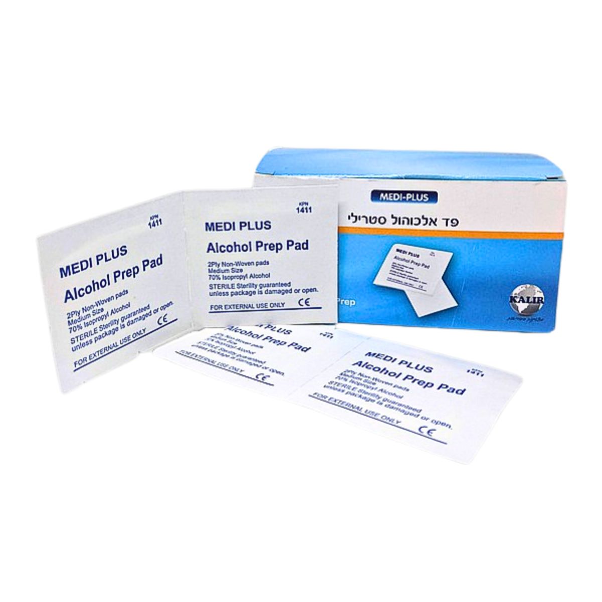 Medi Plus Sterile 70% Alcohol 100pcs Pads