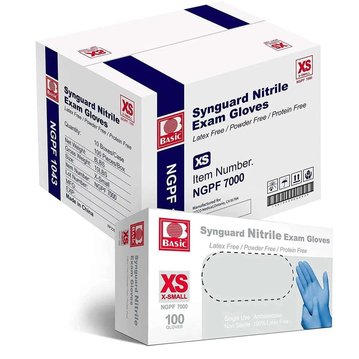 Synguard Nitrile Examination Gloves