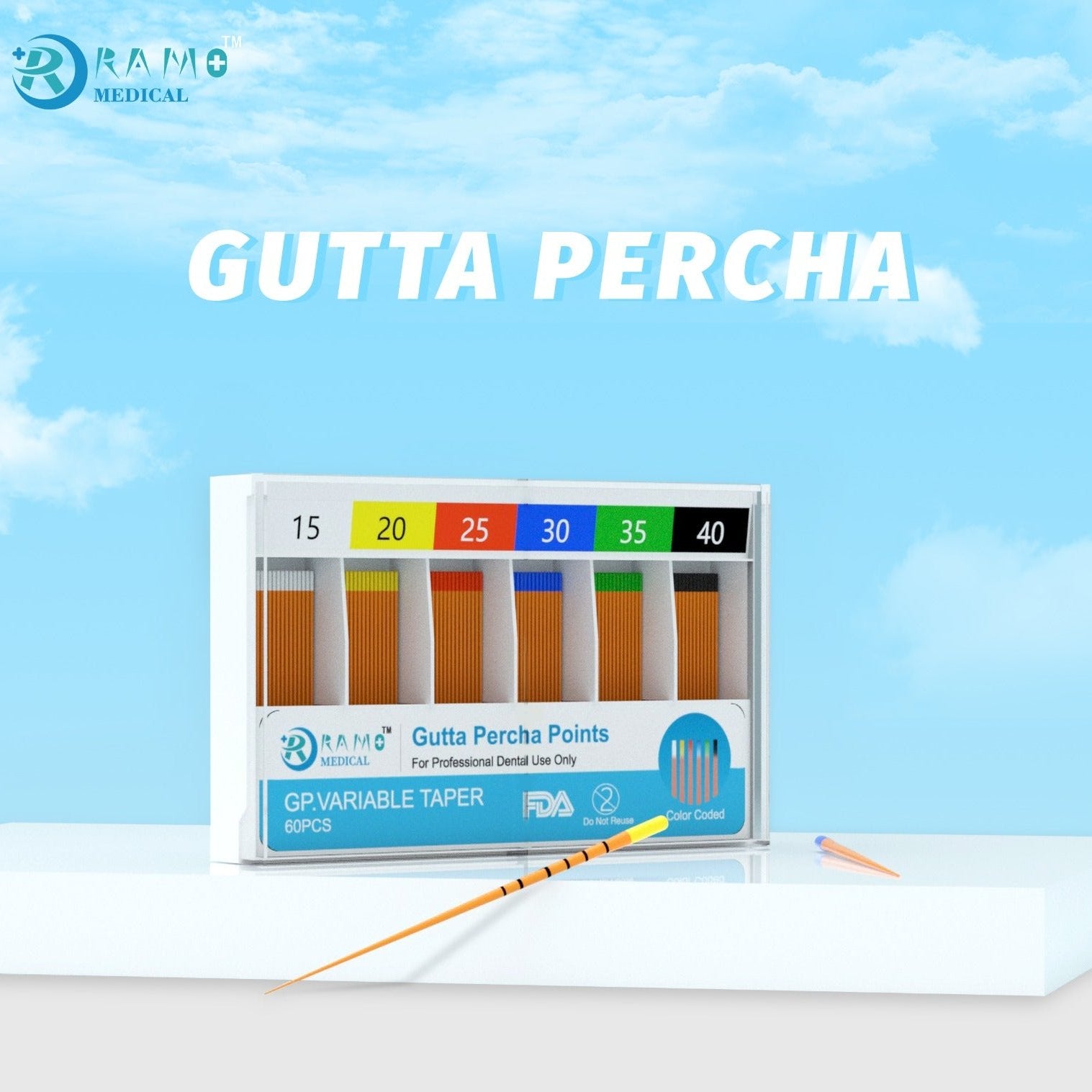 Ramo - Gutta Percha Points (60 pcs)