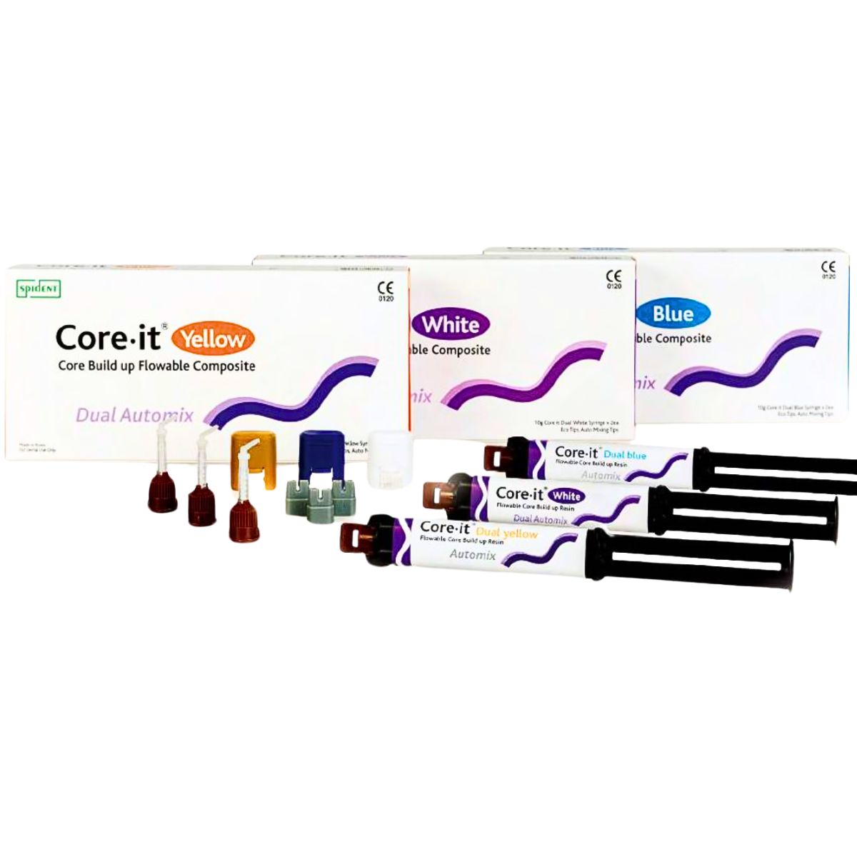 Spident Core-It Reinforced Structural Material 10g 2 syringes