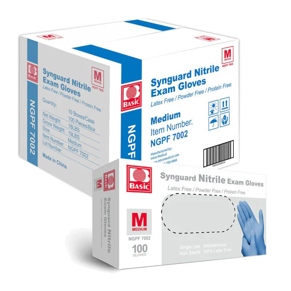 Synguard Nitrile Examination Gloves