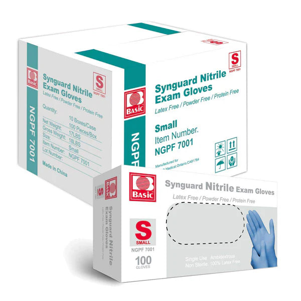 Synguard Nitrile Examination Gloves