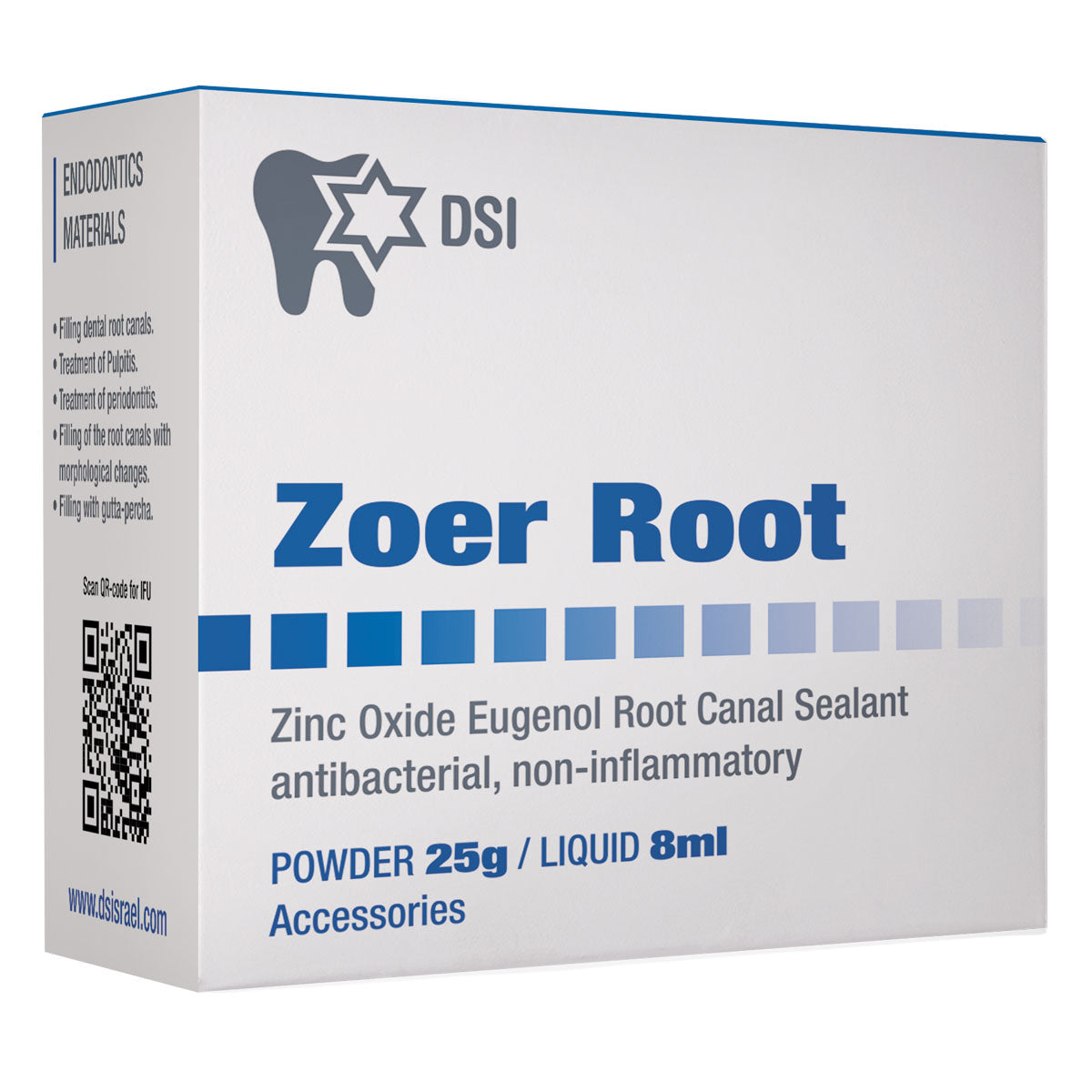 Zoer Root Zinc Oxide Eugenol Root Canal Sealant Cement Powder25g Liquid 8ml