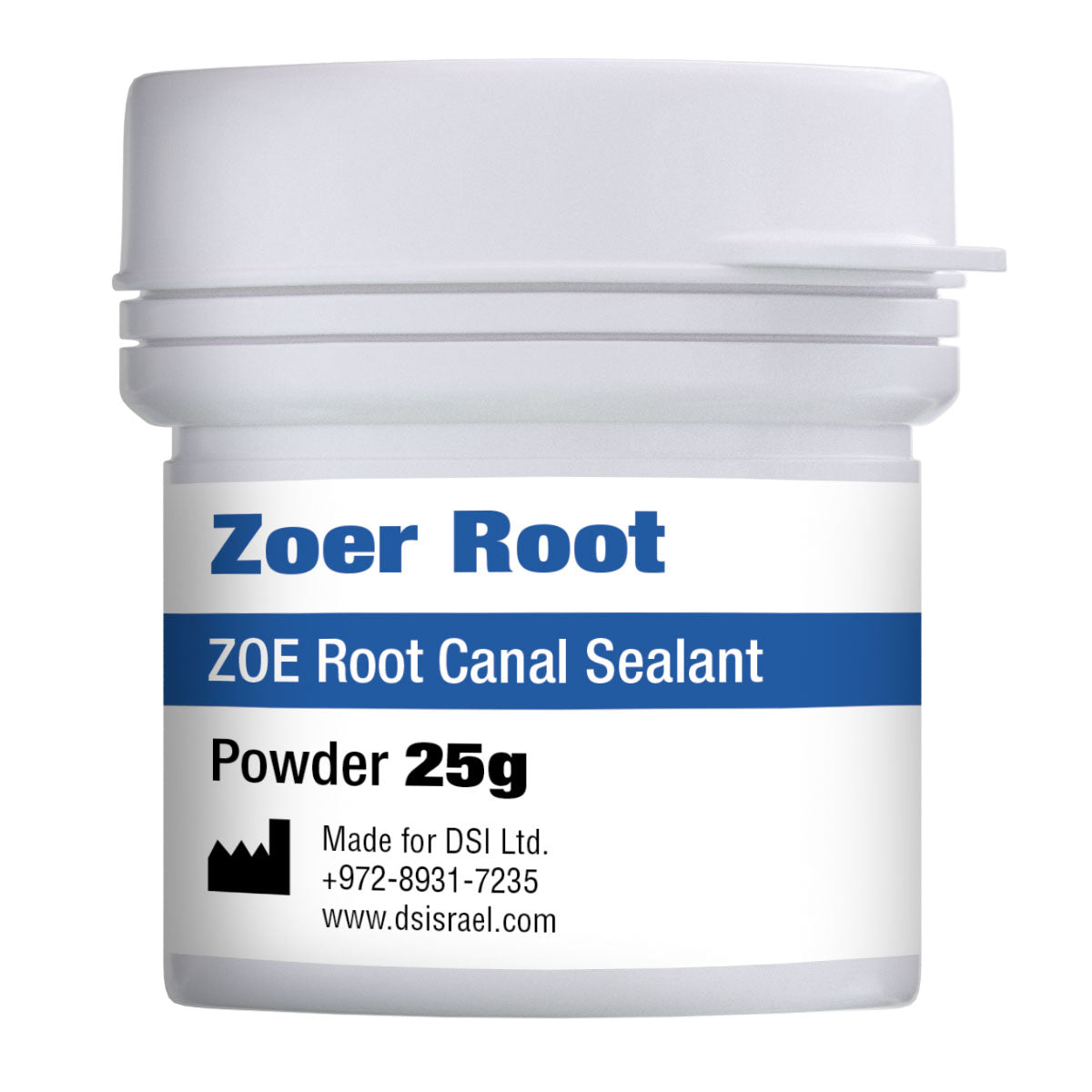 Zoer Root Zinc Oxide Eugenol Root Canal Sealant Cement Powder25g Liquid 8ml