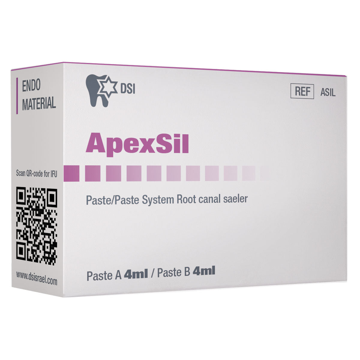 DSI Apexsil Paste Resin Root Canal Sealer 8ml